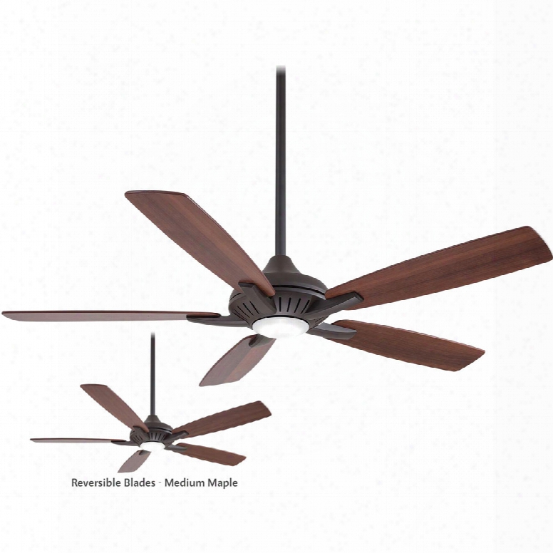 Minka Aire Dyno 1-light Ceiling Fan In Oil-rubbed Bronze