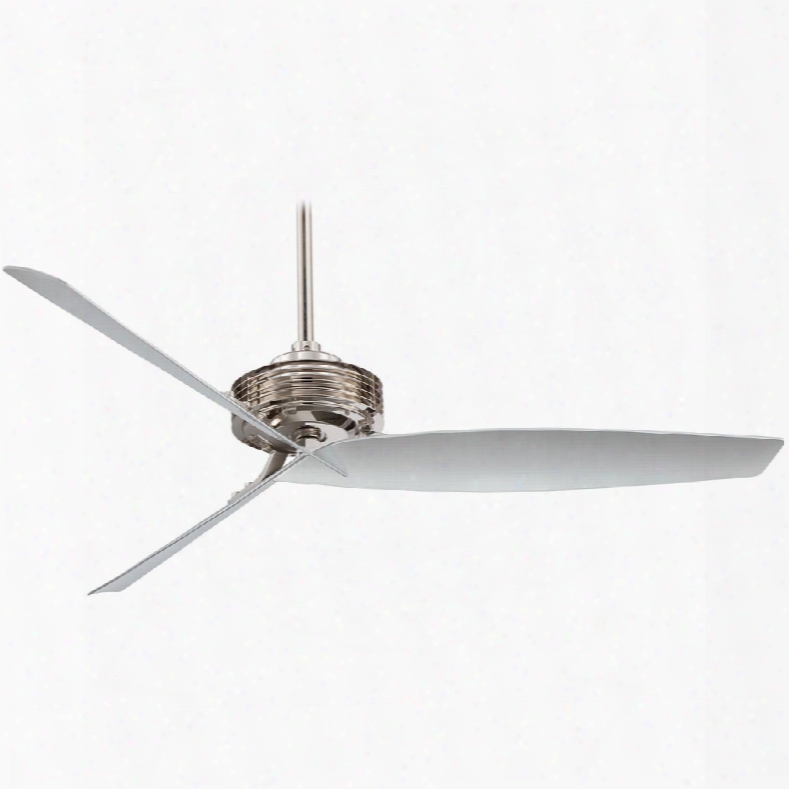 Minka Aire Gilera Ceiling Fan In Polished Nickel