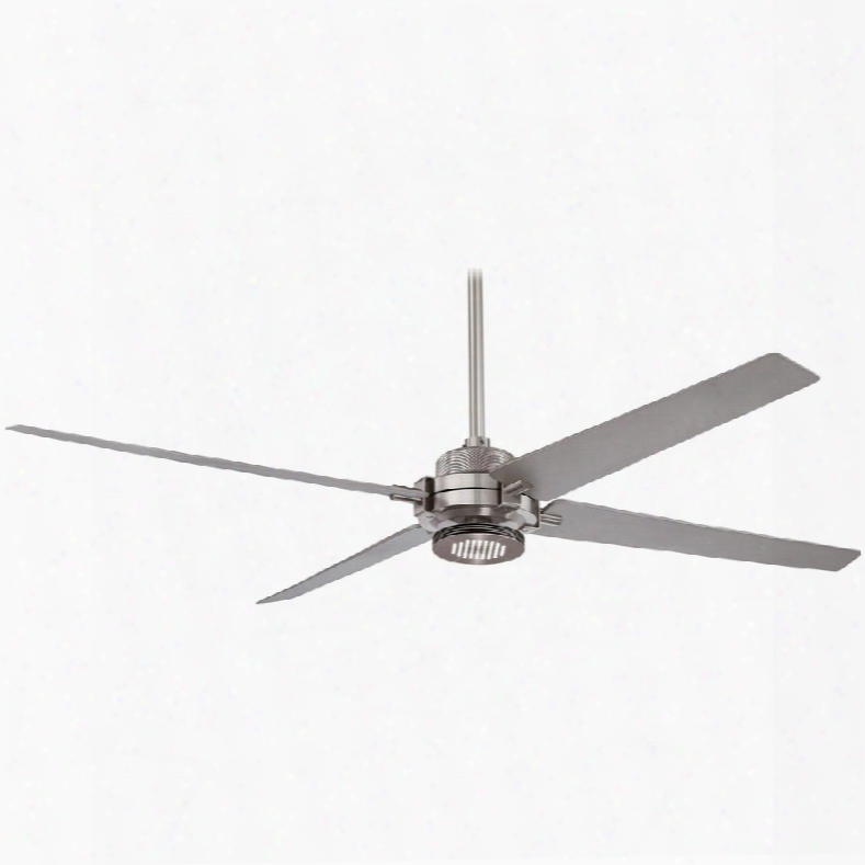 Minka Aire Spectre 1-light Ceiling Fan In Brushed Nickel/silver