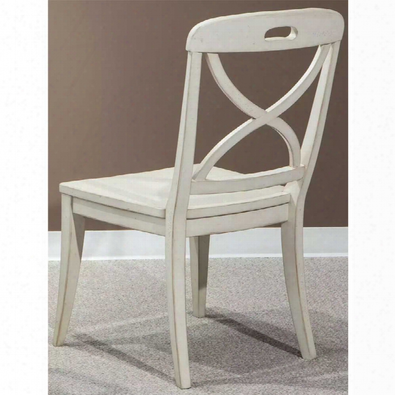 Panama Jack Millbrook Buttermilk X Back Dining Side Chair - Set Of 2
