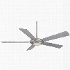 Minka Aire Sabot 1-Light Ceiling Fan in Brushed Nickel