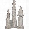 Uttermost Asmund Finials - Set of 3