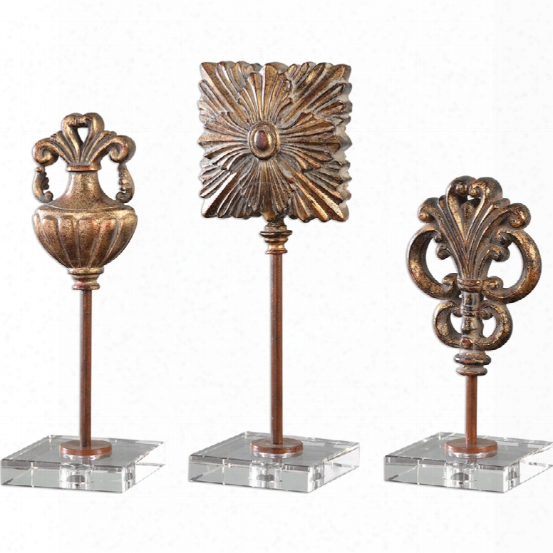 Uttermost Cesare Accessories - Set Of 3