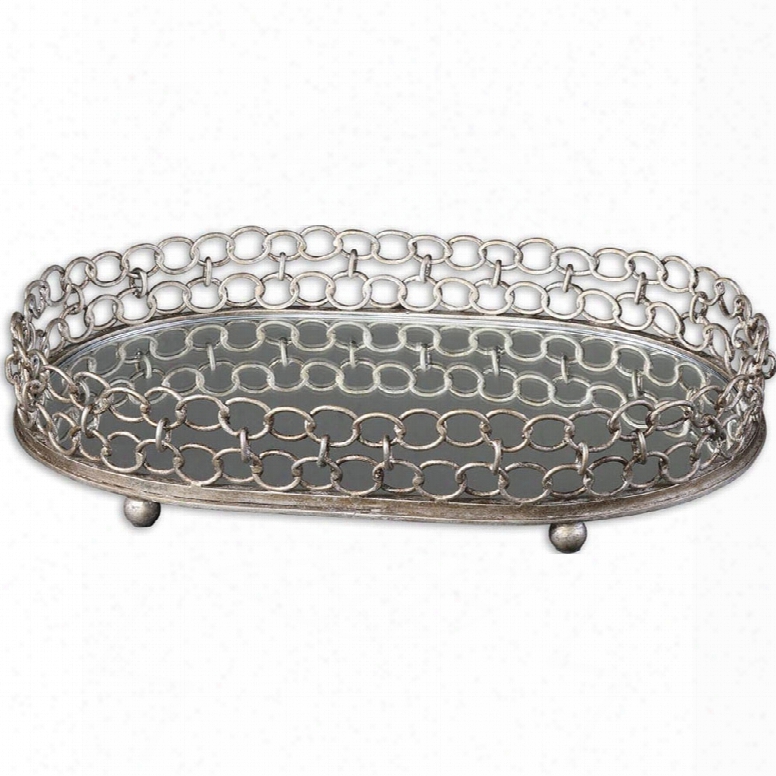 Uttermost Lieven Mirrored Decorative Tray