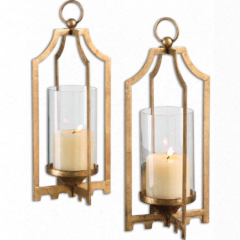 Uttermost Lucy Candleholders - Set Of 2