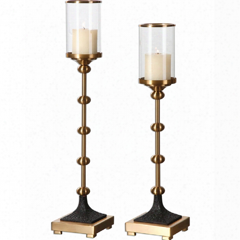 Uttermost Santona Candleholders - Set Of 2