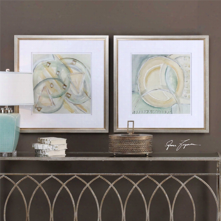 Uttermost Abstracts Framed Prints Set Of 2