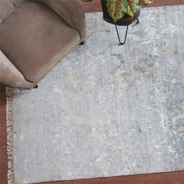 Uttermost Bhutan 6 X 9 Rug In Gray