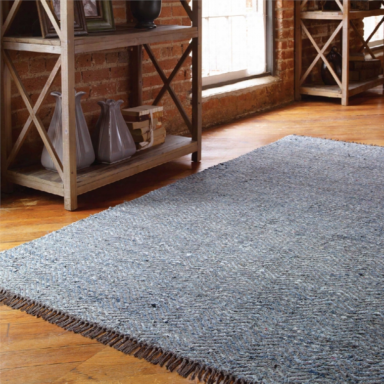 Uttermostcascadia 5 X 8 Denim Rug