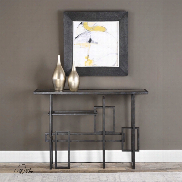 Uttermost Dane Industrial Console Table