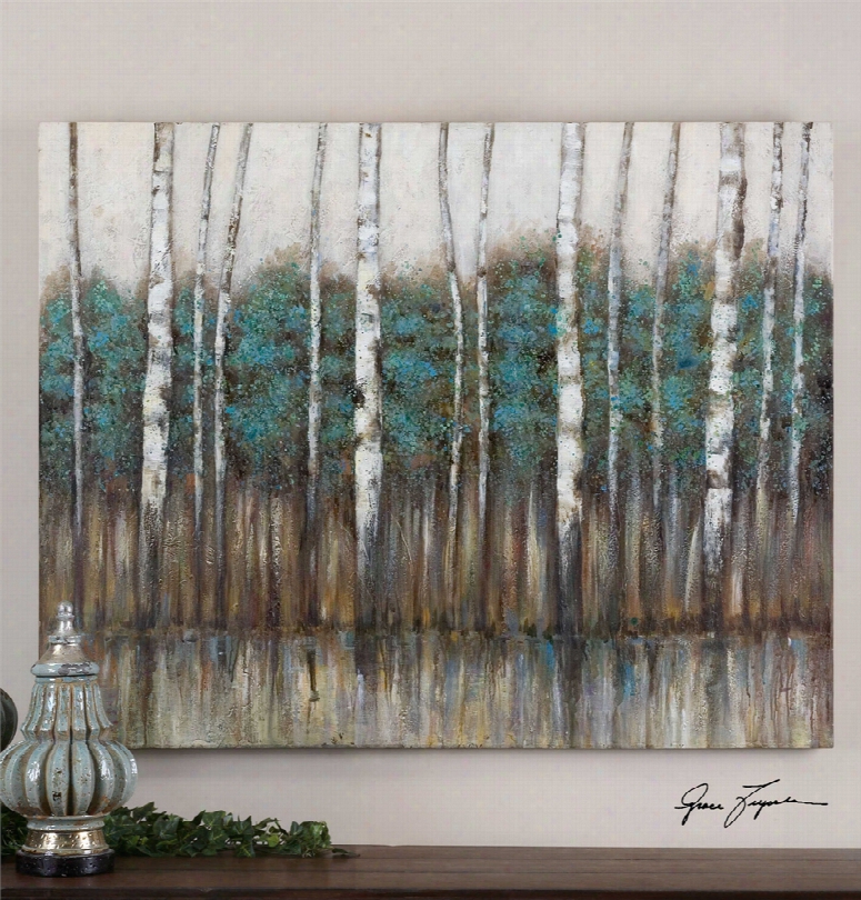 Uttermost Edge Of The Forest Canvas Art