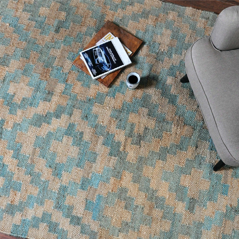 Uttermost Falco 5 X 8 Rug In Teal