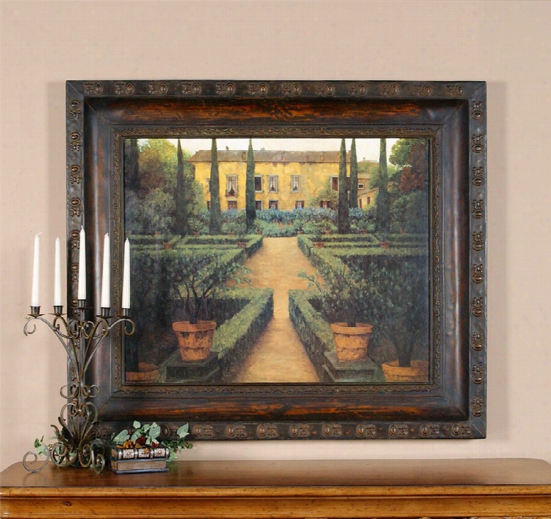 Uttermost Garden Manor Framed Art