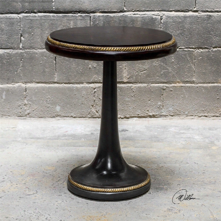Uttermost Griffith Round Accent Table