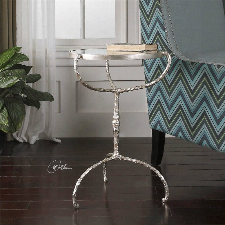 Uttermost Halcion Cast Iron Accent Table