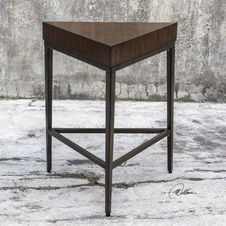 Uttermost Ingo Triangle Accent Table