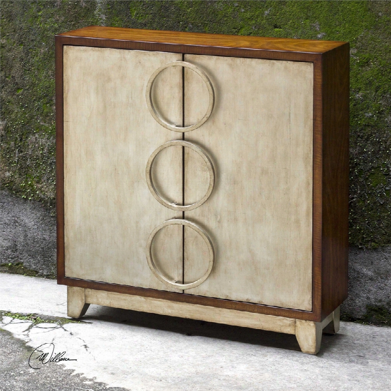 Uttermost Jacinta Cabinet In Silver