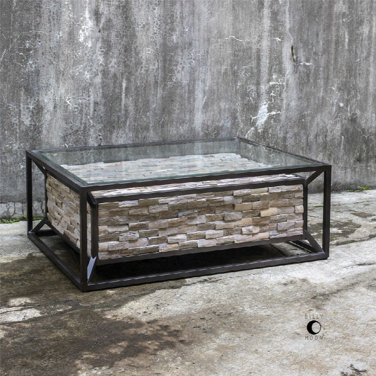 Uttermost Kono Reclaimed Teak Coffee Table