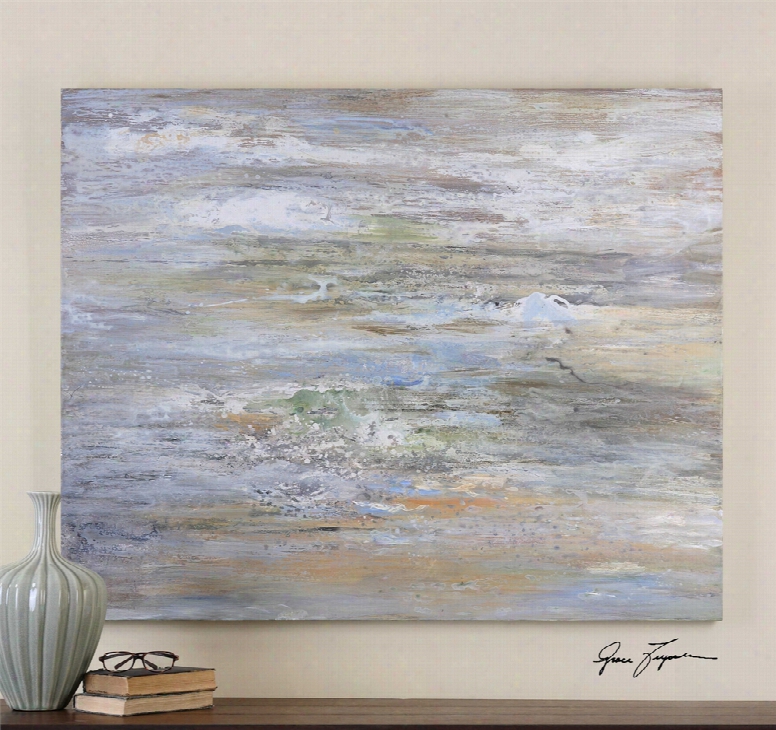 Uttermost Misty Morning Hand Painted Art