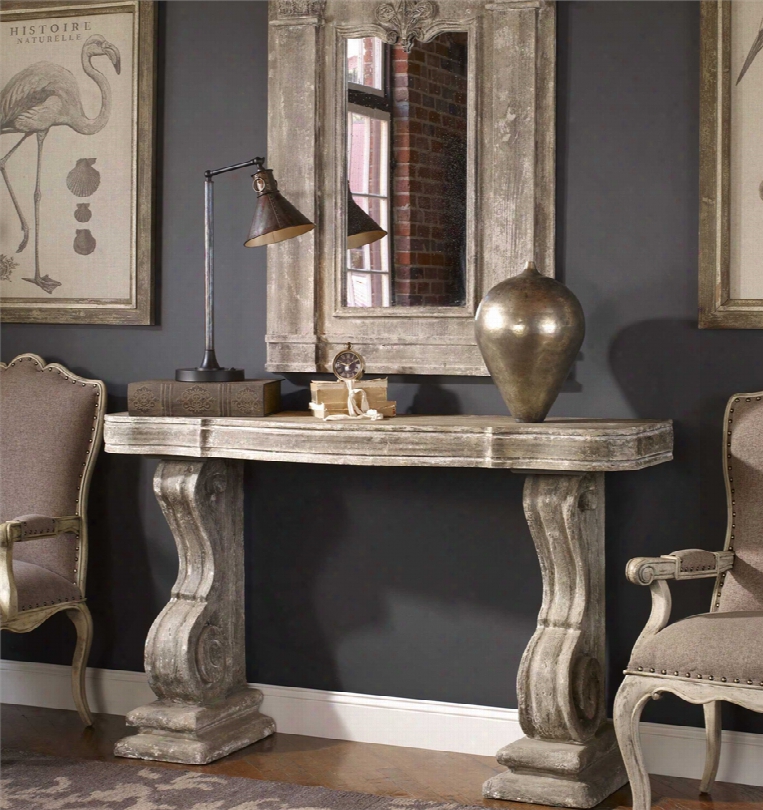 Uttermost Partemio Distressed Console Table