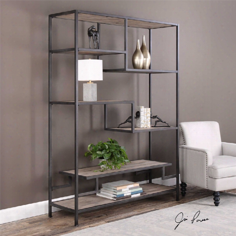 Uttermost Sherwin Industrial Etagere