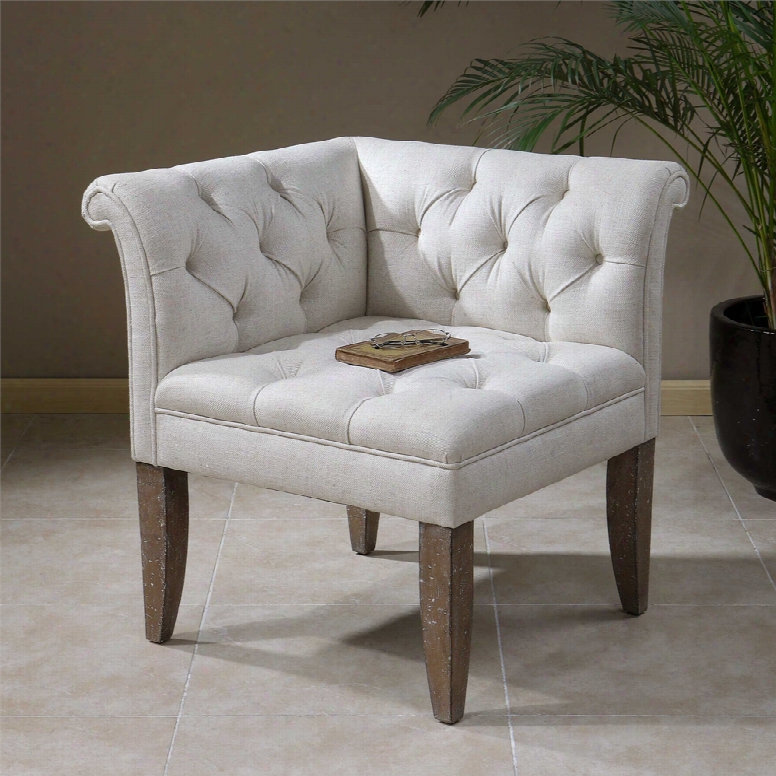 Uttermost Tahtesa Corner Chair