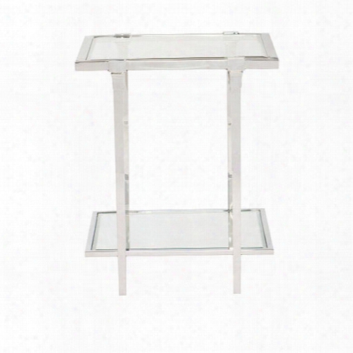 Bernhardt Napier Metal End Table