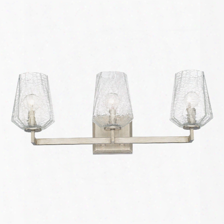 Capital Lighting Arden 3-light Vanity In Brushed Silver