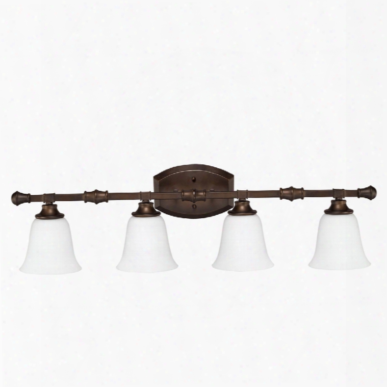 Metropolis Lighting Belmont 4-light Vanity In Burnished Alloy Of Copper