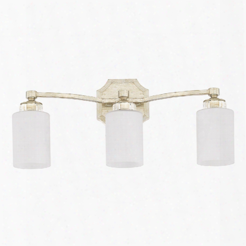 Capital Lighting Olivia 3-light Vanity In Winter Gold