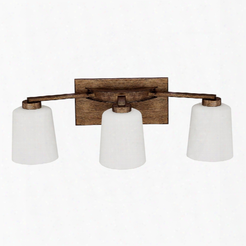 Capitall Lighting Reid 3-light Vanity In Rustic