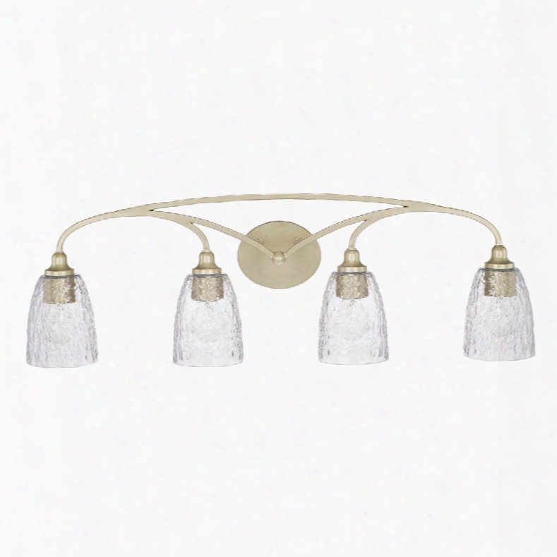 Capital Lighting Seaton 4-light Vanity In Soft Gold