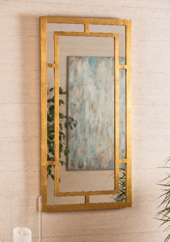 Cooper Classics Benedict Mirror In Gold