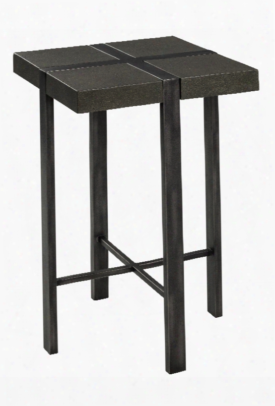 Cooper Classics Fontana Side Table In Gray