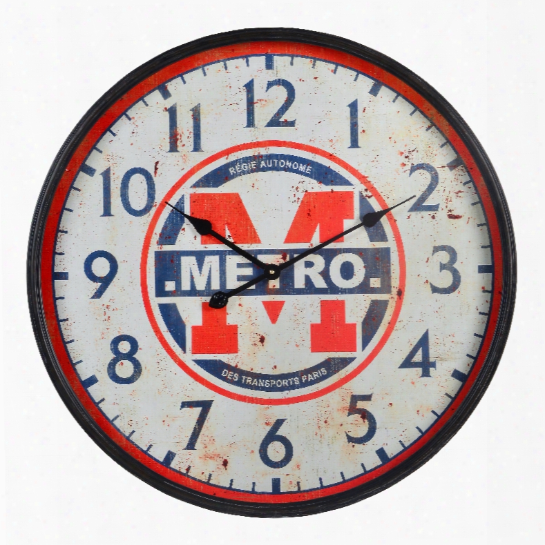 Cooper Classics Metro Clock