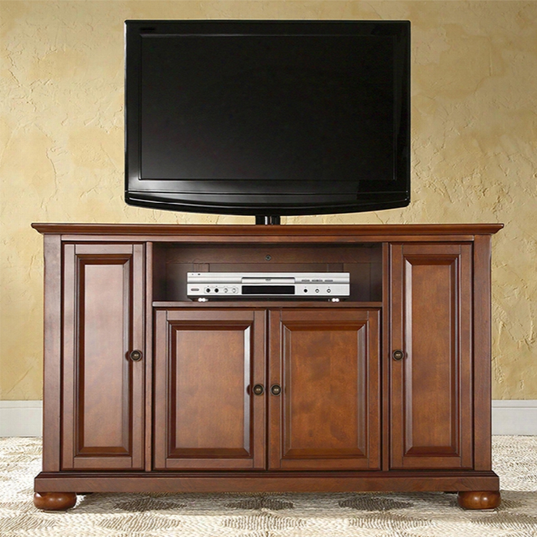 Crosley Alexandria 48 Inch Tv Stand In Classic Cherry