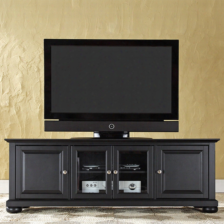 Crosley Alexandria 60 Inch Low Outline Tv Stand In Black