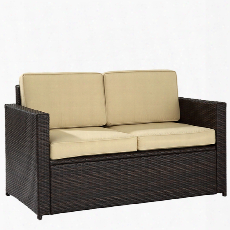 Crosley Palm Harbor Outdoor Wicker Loveseat