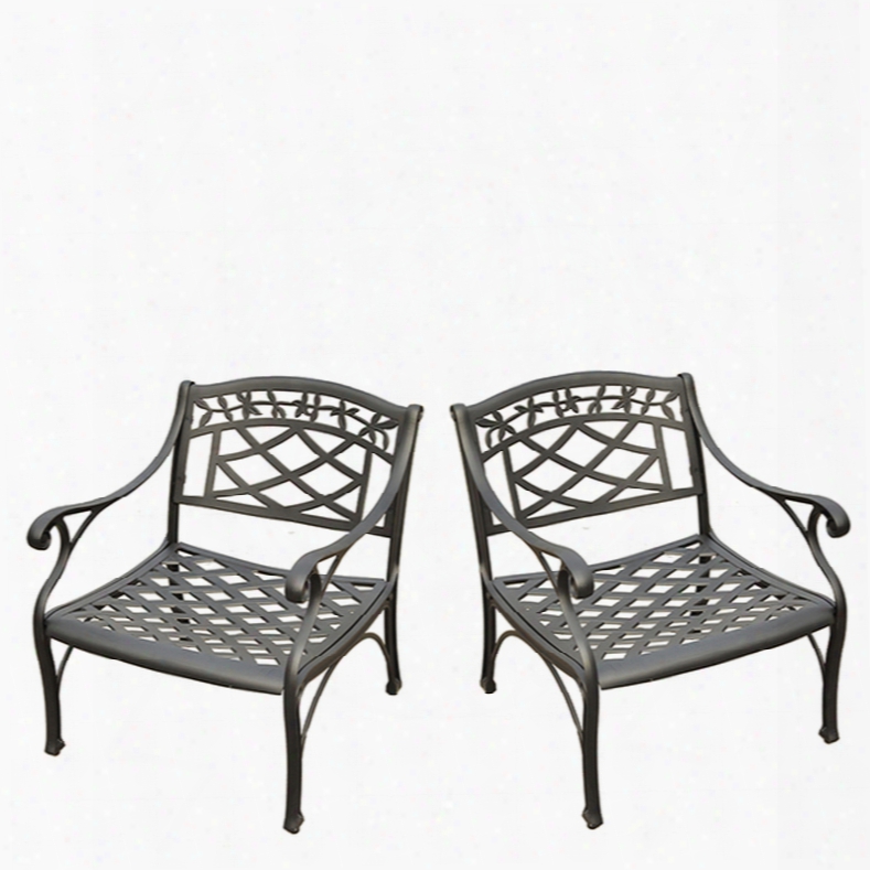 Crosley Sedona Outdoor Cllub Chairs - Set Of 2