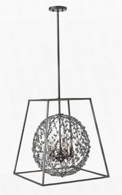 Fredrick Ramond Artemis 5-light Chandelier In Antique Nickel