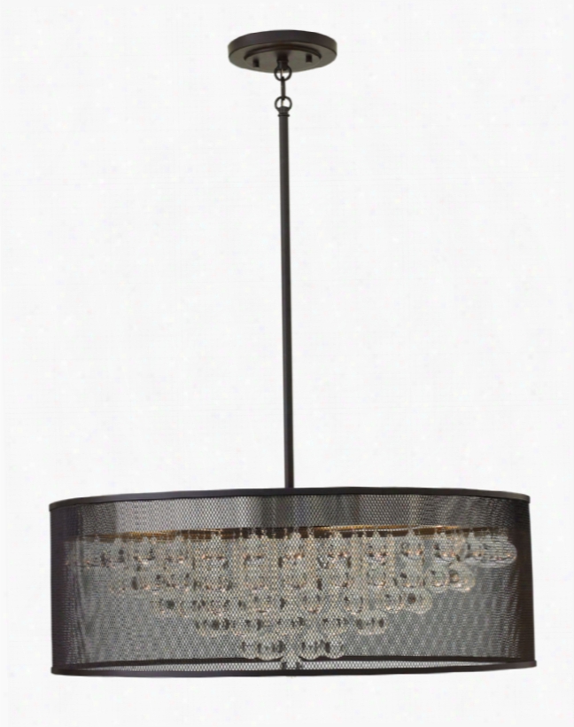 Fredrick Ramond Fiona 8-light Foyer Pendant