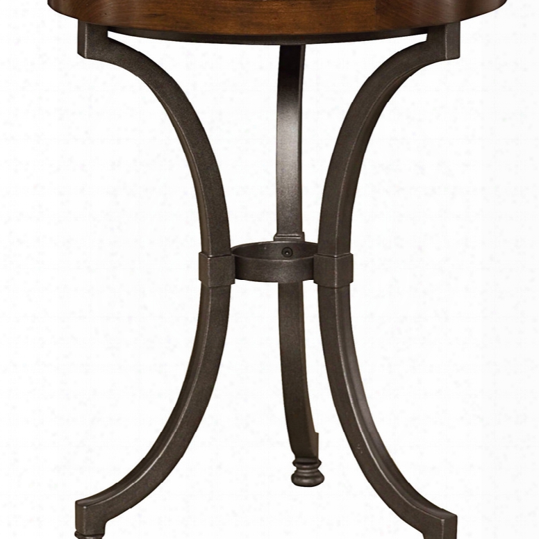 Hammary Barrow Round Chairside Table