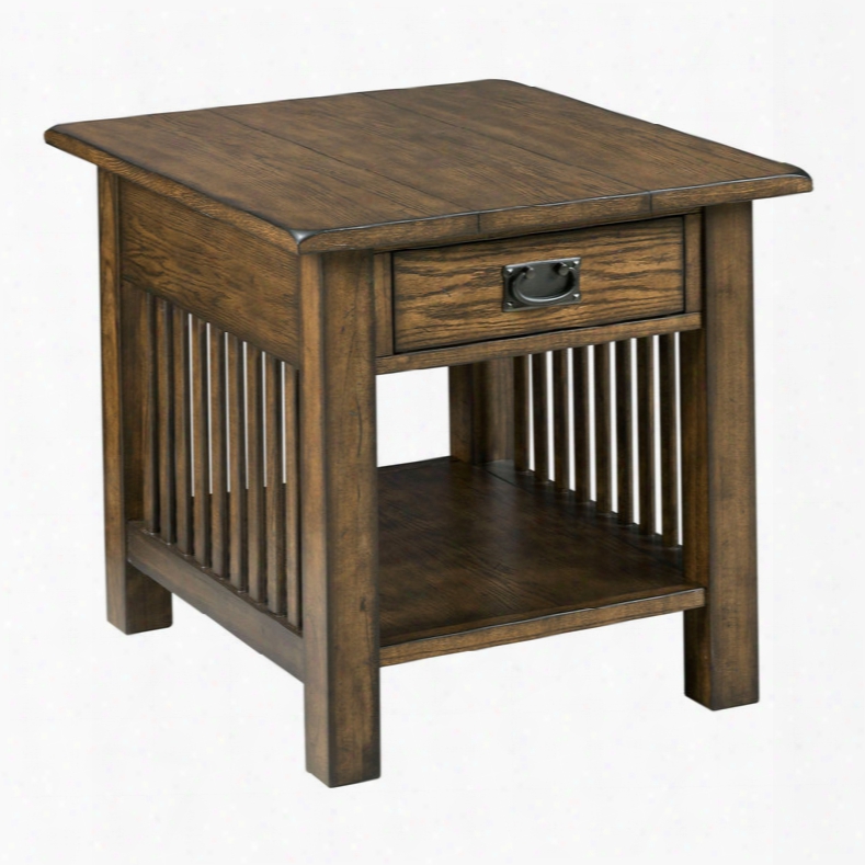 Hammary Canyon Il Rectangular Drawer End Table