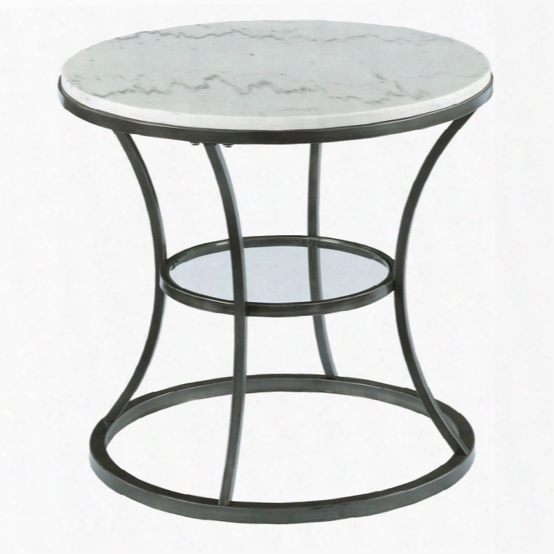 Hammary Impact Round End Table