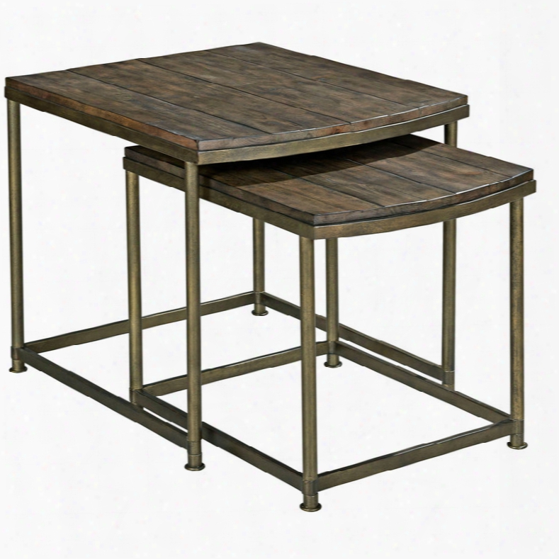 Hammary Leone Nesting End Table