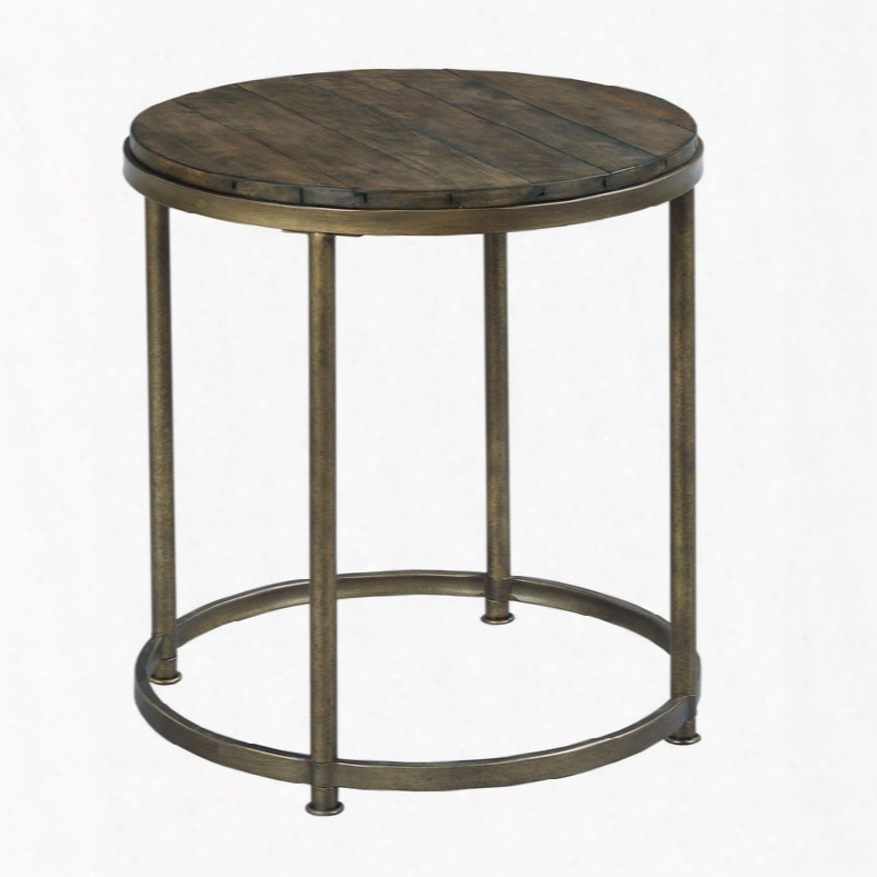 Hammary Leone Round End Table