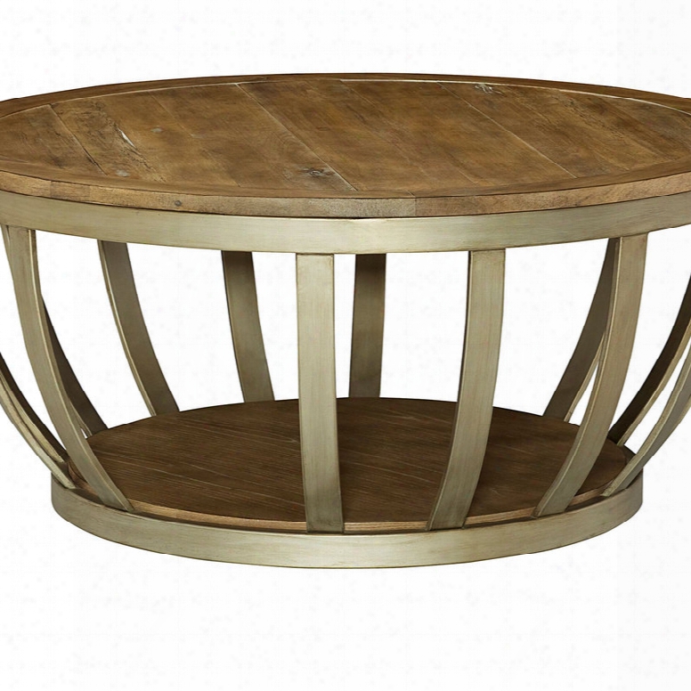 Hammary Modern Theory Round Cocktail Table