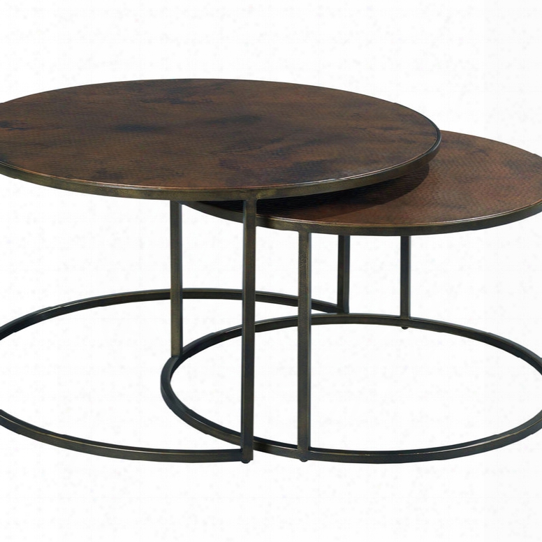 Hammary Sanford Round Cocktail Table