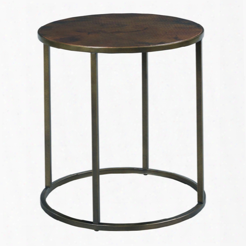 Hammary Sanford Round End Table