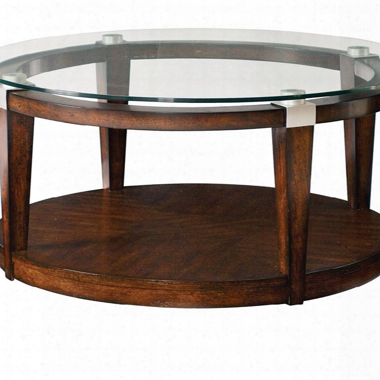 Hammary Solitaire Round Cocktail Table